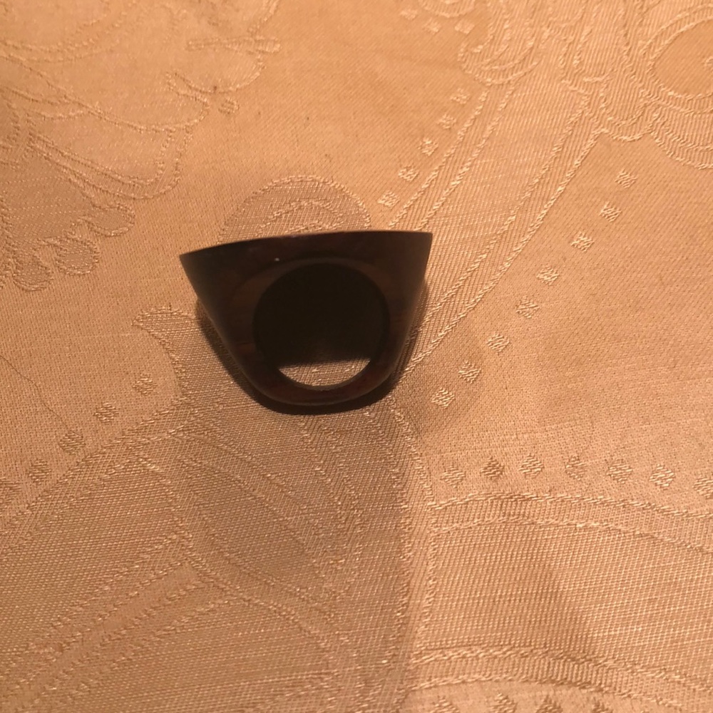 Ladies wooden ring